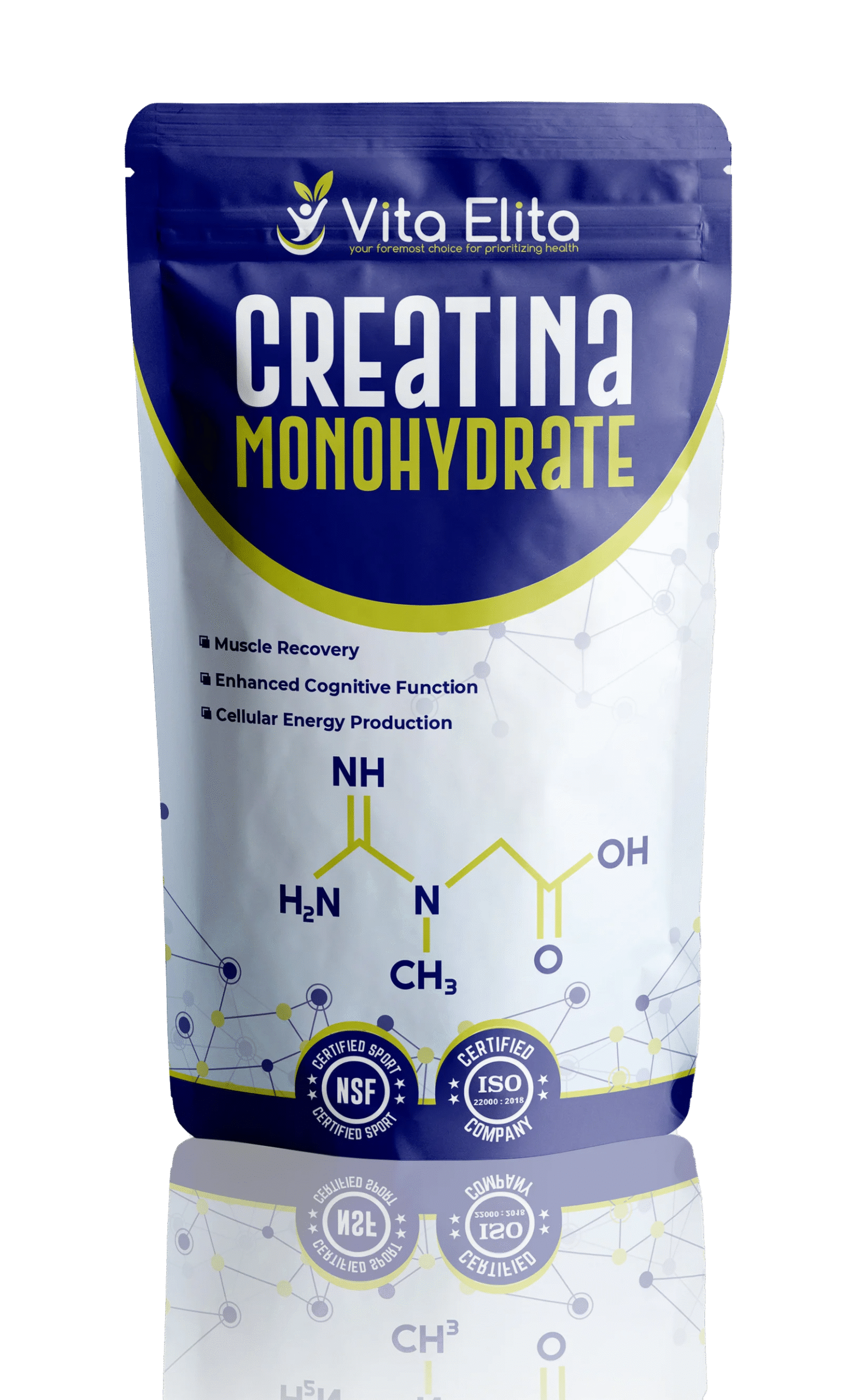 Vita Elita Creatine Monohydrate – Pure Strength Formula Vita Elita Creatine Monohydrate – clean, performance-focused supplement